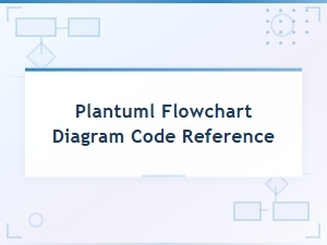 Plantuml Flowchart Diagram Code Syntax Reference Guide